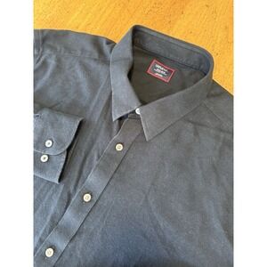 UNTUCKit Shirt Mens 3XL XXXL Black‎ Flannel Long Sleeve Men's Excellent